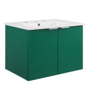 Maybelle 24″ Wall-Mount Bathroom Vanity