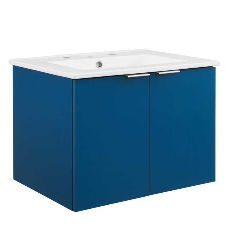 Maybelle 24″ Wall-Mount Bathroom Vanity