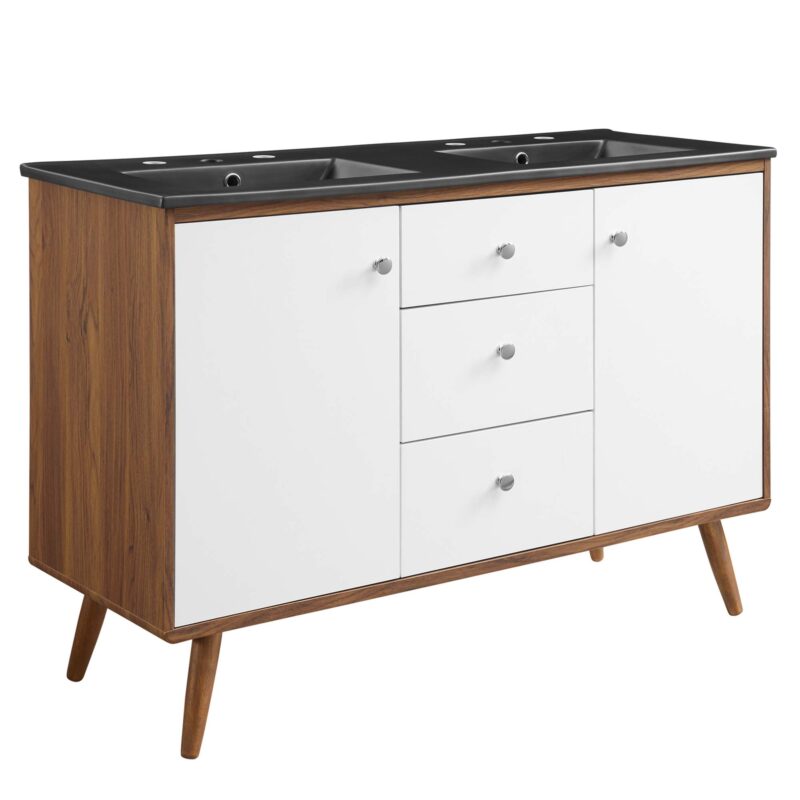 Transmit 48″ Double Sink Bathroom Vanity