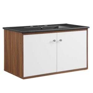 Transmit 36″ Wall-Mount Bathroom Vanity