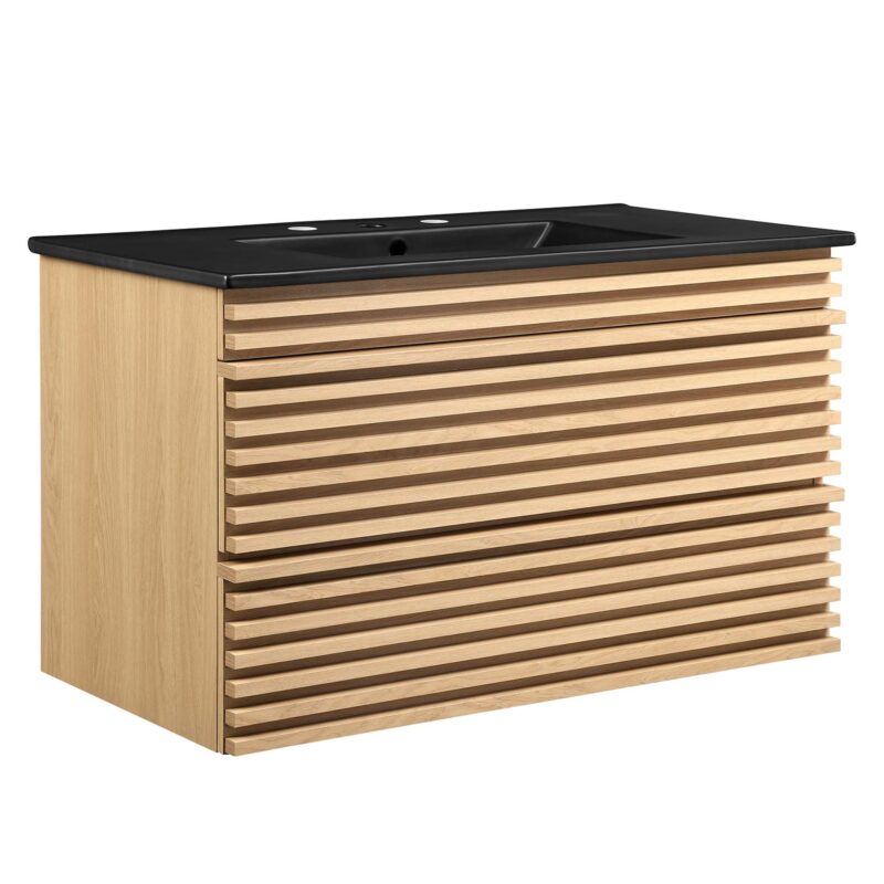 Render 36″ Wall-Mount Bathroom Vanity