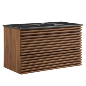 Render 36″ Wall-Mount Bathroom Vanity