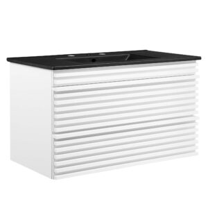Render 36″ Wall-Mount Bathroom Vanity