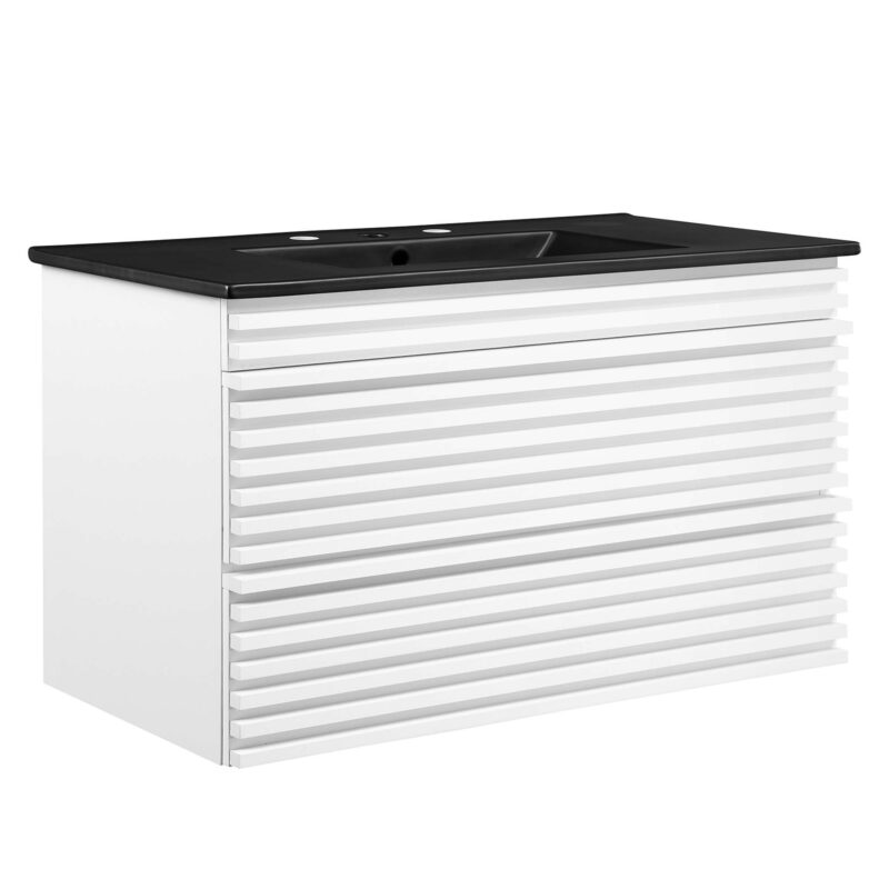 Render 36″ Wall-Mount Bathroom Vanity