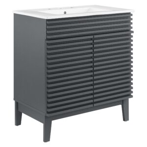 Render 30″ Bathroom Vanity Cabinet