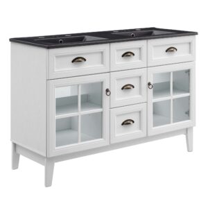 Isle 48″ Double Bathroom Vanity Cabinet