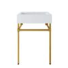 Redeem 24″ Wall-Mount Gold Stainless Steel Bathroom Vanity