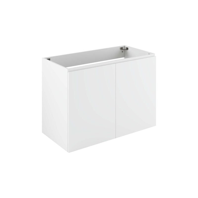 Bryn 36″ Wall-Mount Bathroom Vanity (Sink Basin Not Included), White
