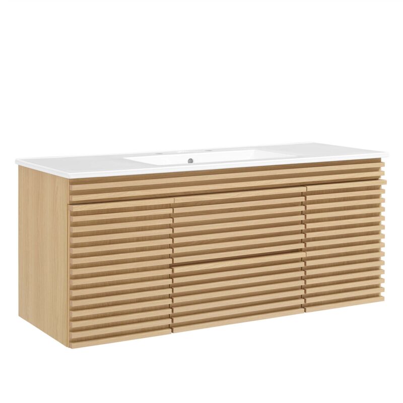 Render 48″ Wall-Mount Bathroom Vanity
