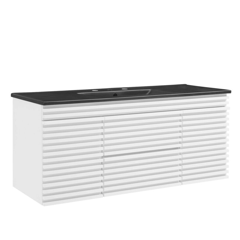 Render 48″ Wall-Mount Bathroom Vanity