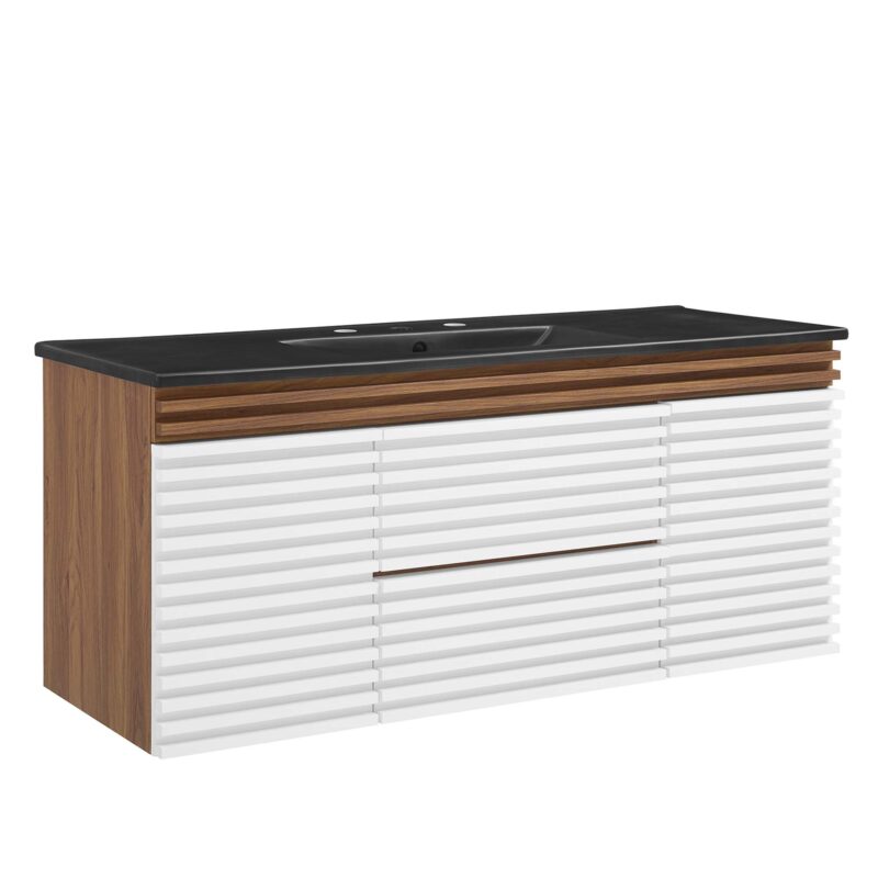 Render 48″ Wall-Mount Bathroom Vanity