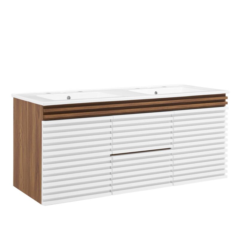 Render 48″ Wall-Mount Bathroom Vanity