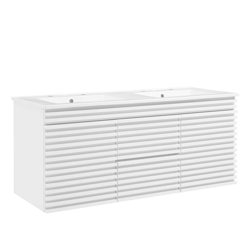 Render 48″ Wall-Mount Bathroom Vanity