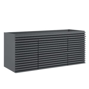 Render 48″ Single Sink Compatible (Not Included) Bathroom Vanity Cabinet
