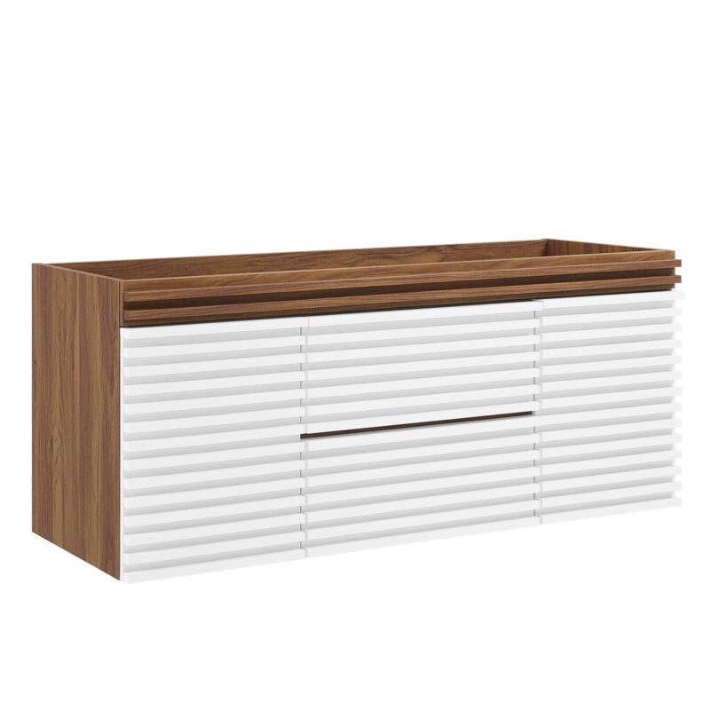 Render 48″ Single Sink Compatible (Not Included) Bathroom Vanity Cabinet