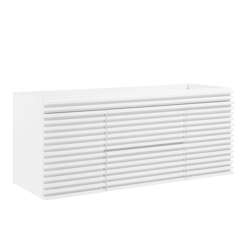 Render 48″ Single Sink Compatible (Not Included) Bathroom Vanity Cabinet, White