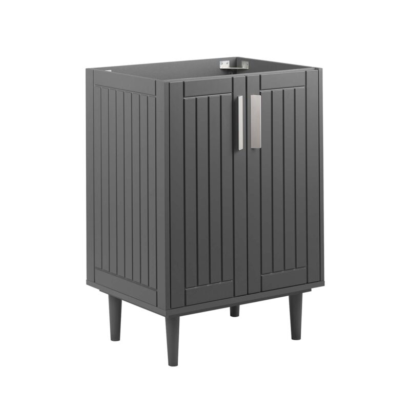 Augusta 24″ Bathroom Vanity Cabinet (Sink Basin Not Included), Gray