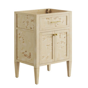 Elysian 24″ Wood Bathroom Vanity Cabinet (Sink Basin Not Included)
