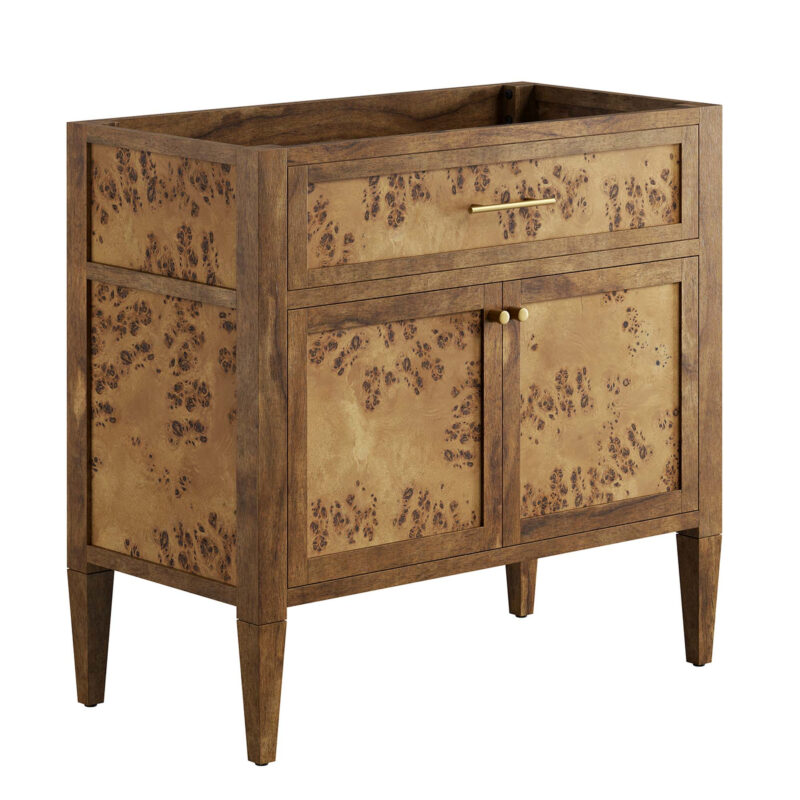 Elysian 36″ Wood Bathroom Vanity Cabinet (Sink Basin Not Included)