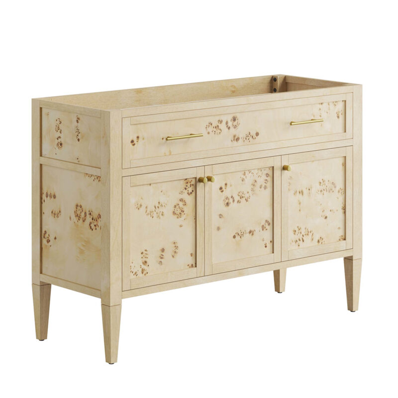 Elysian 48″ Wood Bathroom Vanity Cabinet (Sink Basin Not Included)