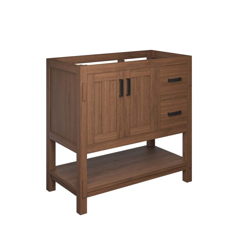 Ashlyn 36″ Wood Bathroom Vanity Cabinet (Sink Basin Not Included)