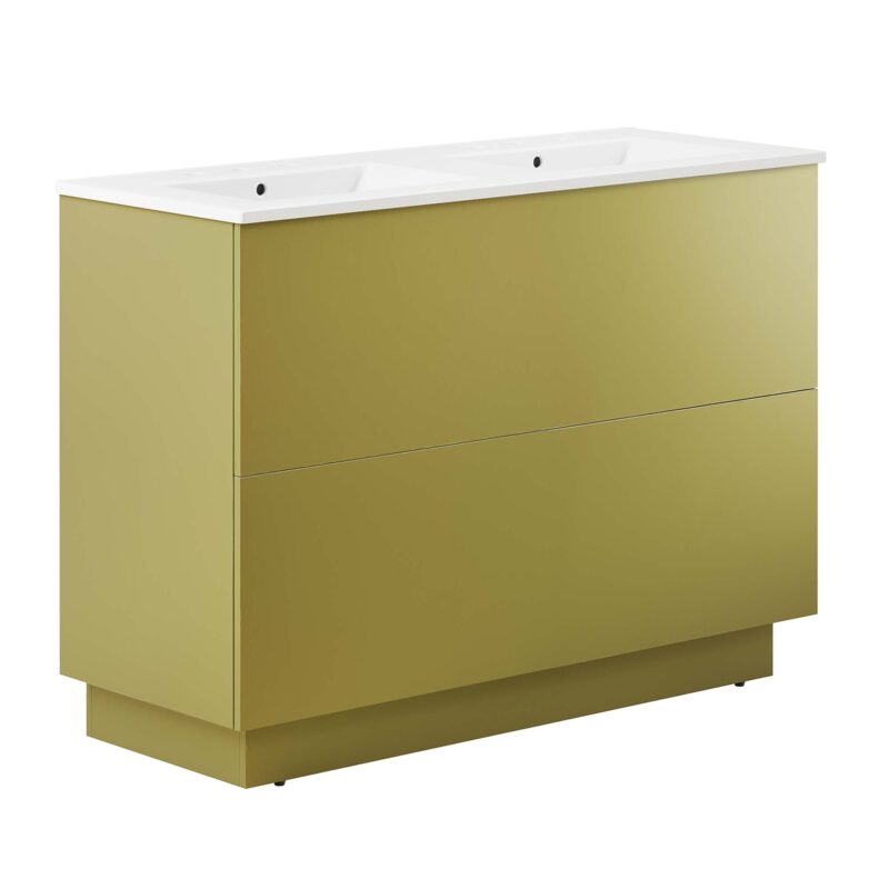 Quantum 48″ Double Sink Bathroom Vanity