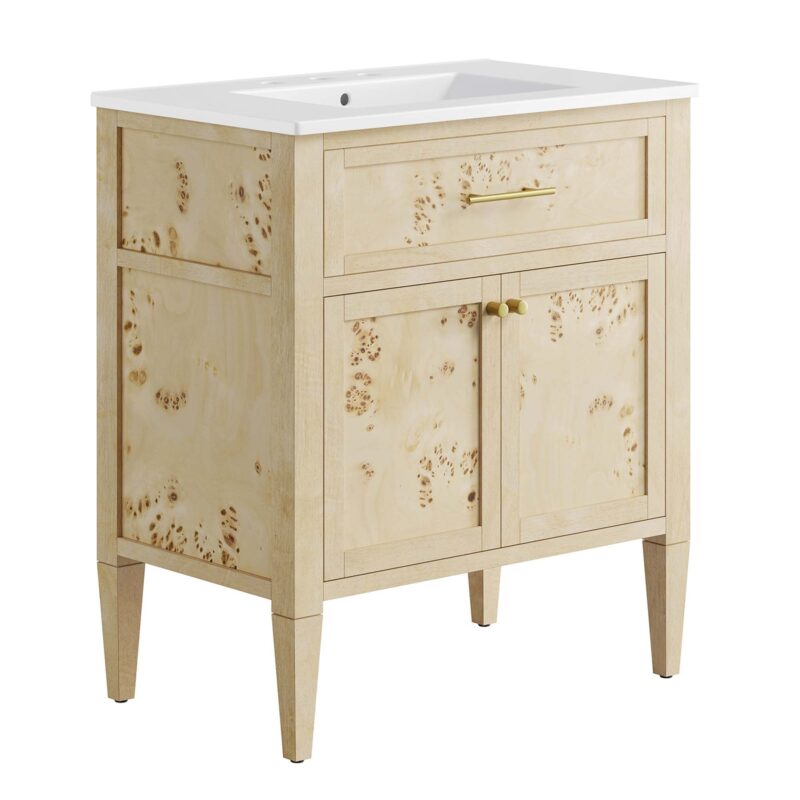 Elysian 30″ Wood Bathroom Vanity