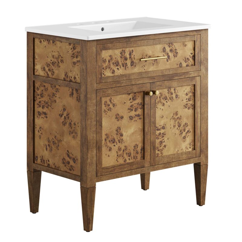 Elysian 30″ Wood Bathroom Vanity