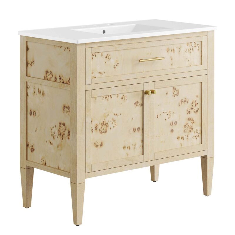 Elysian 36″ Wood Bathroom Vanity