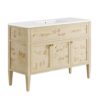 Elysian 48″ Wood Single Sink Bathroom Vanity