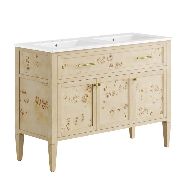 Elysian 48″ Double Sink Bathroom Vanity