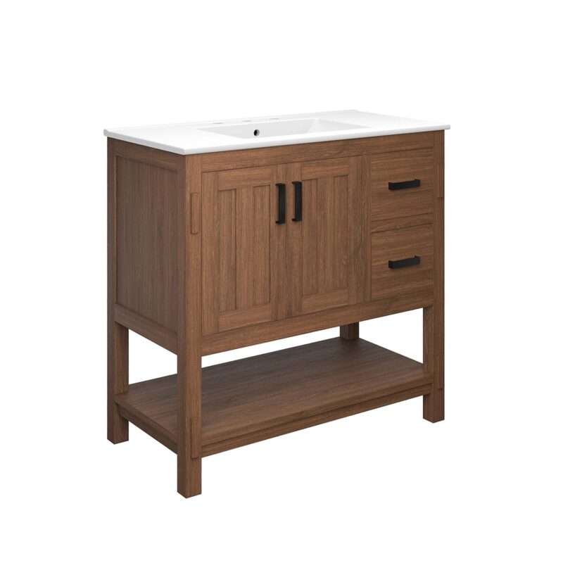 Ashlyn 36″ Wood Bathroom Vanity