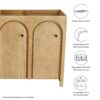 Appia 48″ Bathroom Vanity Cabinet (Sink Basin Not Included)