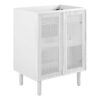 Calla 24″ Perforated Metal Bathroom Vanity Cabinet (Sink Basin Not Included)