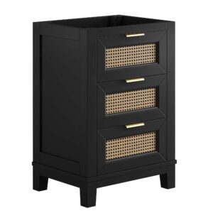 Dixie 24″ Solid Wood Bathroom Vanity Cabinet (Sink Basin Not Included)