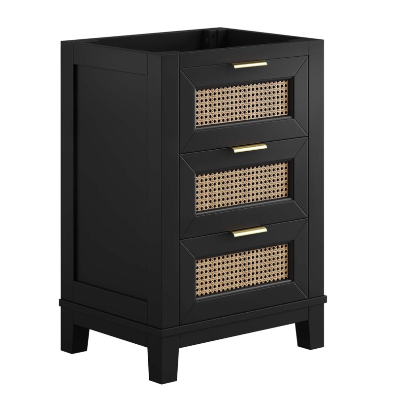 Dixie 24″ Solid Wood Bathroom Vanity Cabinet (Sink Basin Not Included)