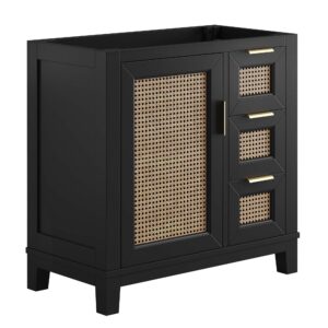 Dixie 36″ Solid Wood Bathroom Vanity Cabinet (Sink Basin Not Included)