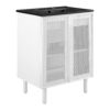 Calla 24″ Perforated Metal Bathroom Vanity