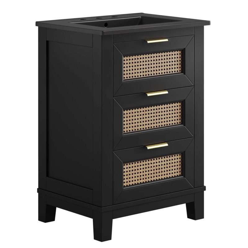 Dixie 24″ Solid Wood Bathroom Vanity Cabinet