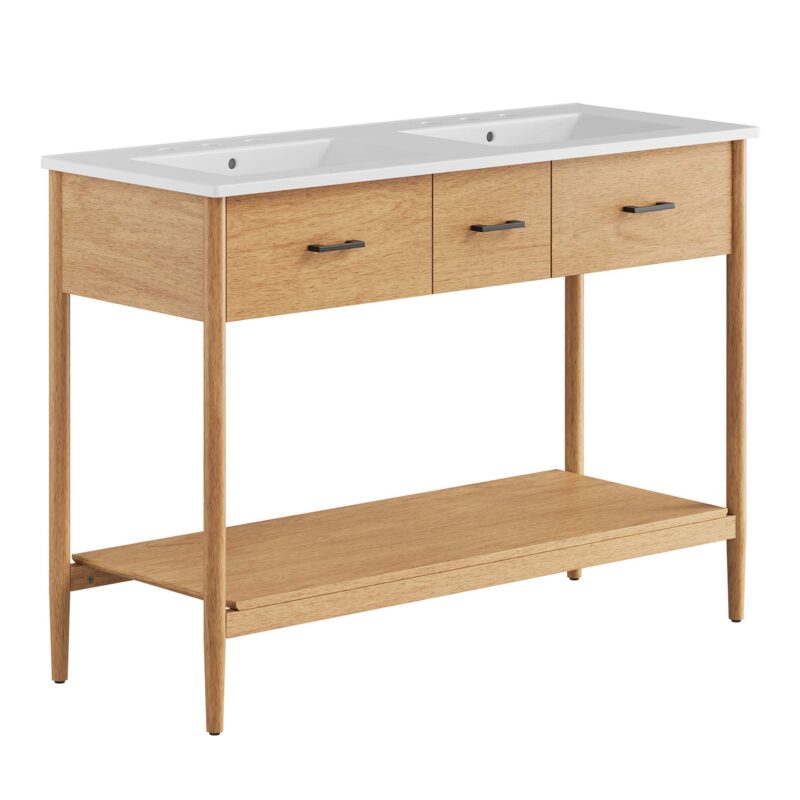 Zaire 48″ Double Sink Bathroom Vanity