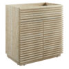 Render 30″ Faux Travertine Bathroom Vanity Cabinet (Sink Not Included)