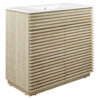 Render 36″ Faux Travertine Bathroom Vanity With Sink