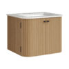 Zia 24″ Wall-Mount Bathroom Vanity with Marble Sink