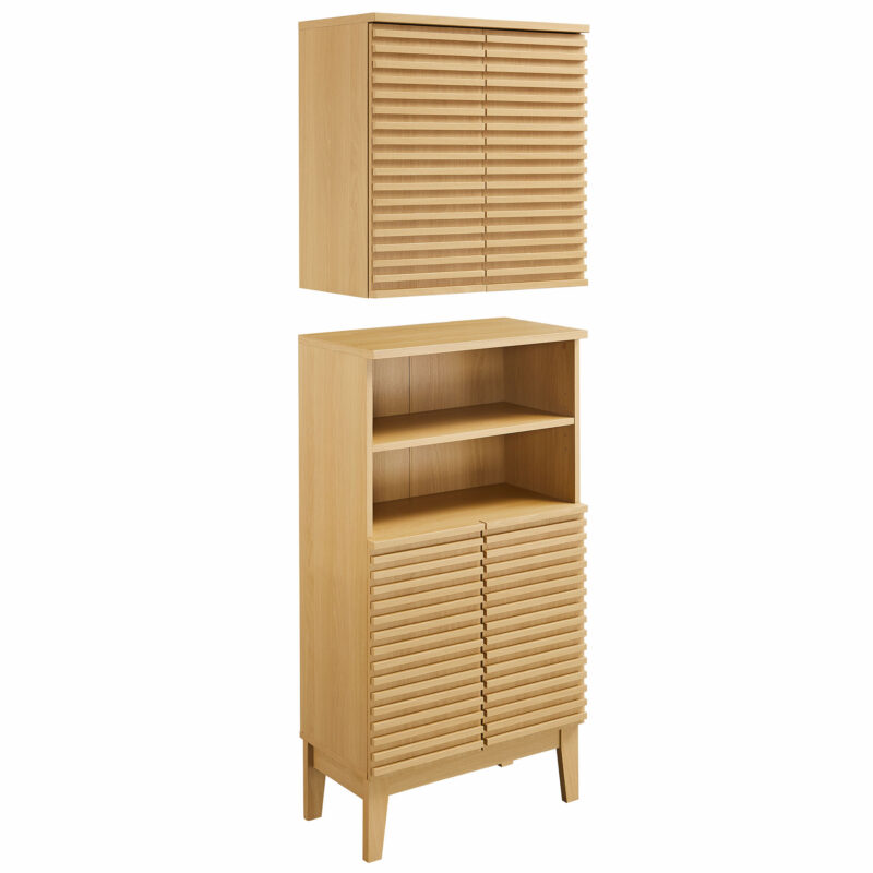 Render Bathroom Cabinet Set