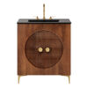 Vernon 30″ Fluted Wood Vanity Cabinet With Sink