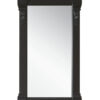 Brookfield 26" Mirror, Antique Black