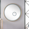 Radiance 36" Mirror, Brushed Gold