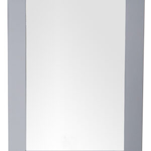 Weston 29" Rectangular Mirror, Silver Gray