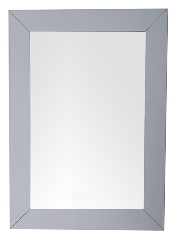 Weston 29" Rectangular Mirror, Silver Gray