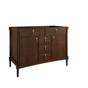 Kinnsden 48" Single Vanity, Sable Oak